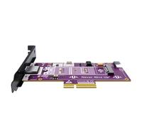 Tarjeta adaptadora PCIe5.0 NVMe de gestión remota de energía para computadora, control remoto y confirmación instantánea
