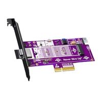 Tarjeta adaptadora PCIe5.0 NVMe de gestión remota de energía para computadora, control remoto y confirmación instantánea