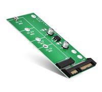 Tarjeta adaptadora SATA III a M.2: conversión segura, arranque rápido para un rendimiento informático mejorado.