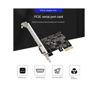 Tarjeta Adaptadora Serie Pcie X1 A RS232 Tarjeta de Expansión de Computadora de Control Industrial Adaptador de Computadora Tarjeta Serie PCI-e