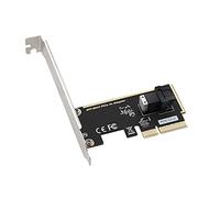 Tarjeta adaptadora SFF 8643 a PCIe 4X/8X, tarjeta de 2 puertos U.2 para NVMe SSD, tarjeta de expansión de disco duro para escritorio