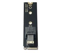 Tarjeta adaptadora SFF 8643 para unidad PCIe NVMe que soporta múltiples factores de forma, incluyendo tarjeta adaptadora de unidad PCIe 2280 y 2260