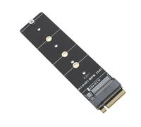 Tarjeta Adaptadora SSD M.2 NVMe, Soporte de Varios Tamaños, Mano de Obra Fina, Fácil Instalación y Conexión Estable, Tarjeta Adaptadora para Prueba de Ranura M2NVME, con