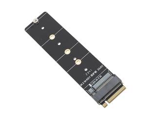 Tarjeta Adaptadora SSD M.2 NVMe, Soporte de Varios Tamaños, Mano de Obra Fina, Fácil Instalación y Conexión Estable, Tarjeta Adaptadora para Prueba de Ranura M2NVME, con