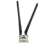 Tarjeta Adaptadora WiFi Inalámbrica, Tarjeta de Red WiFi de Aleación de Aluminio de 2,4 GHz y 5 GHz para Escritorio