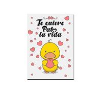 Tarjeta amor PATO la vida felicitacion Enamorados San valentin novio novia