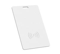 Tarjeta antipérdida de billetera, carga inalámbrica, funciona para encontrar mi tarjeta de seguimiento (blanco)