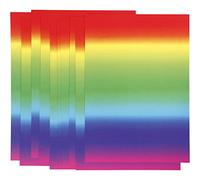 Tarjeta Arco Iris, A4, 21 x 30 cm, 180 g, 10 hojas