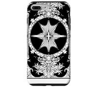 Tarjeta astrológica: para Guerreros de la luz y la Oscuridad Brillante bg Carcasa para iPhone 7 Plus/8 Plus