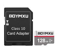 Tarjeta BOYMXU TF de 128 GB con adaptador, tarjeta de memoria de alta velocidad clase 10 TF tarjeta de memoria para teléfono, cámara, computadora