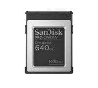Tarjeta CFexpress Sandisk PRO-CINEMA 640 GB Negra alta velocidad escritura