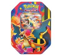 Tarjeta coleccionable de Pokémon TCG: Mega Charizard Tin