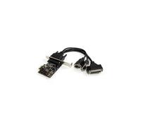 Tarjeta combo serie/paralela PCI Express 2S1P - STARTECH - PCIe perfil bajo