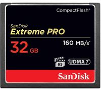 Tarjeta Compact Flash SanDisk SDCFXPS-032G-X46 32GB Extreme Pro R-160MB/s...