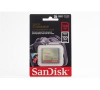 SanDisk Extreme 128 GB UDMA7 CompactFlash Card - Black/Gold