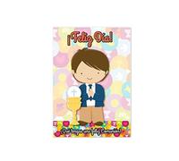 Tarjeta comunion Caliz niño