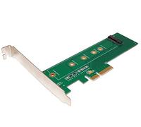 Tarjeta controlador PCI Express (PCI-E o PCIe) 3.0 x4 - Para SSD M.2 (NGFF) PCI-E Type 22110, 2280, 2260, 2242 y 2230 - by Computer District