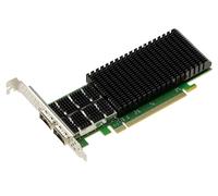 Tarjeta controladora de red PCIe Gen 4.0 PC Dual 200G QSFP56 de 2 puertos. Chipset Mellanox ConnectX 6. Soporte 200 GbE 100 GbE 50 GbE 40 GbE 25 GbE 10 GbE