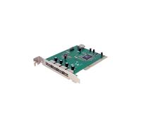 Tarjeta controladora PCI de 7 puertos USB 2.0 - STARTECH - Adaptador PCI 5x USB-A (F) 2x IDC (M)