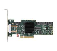 Tarjeta Controladora SAS 6GB 4 Puertos LSI IR PCIe | Controlador RAID para Servidor NAS, Interfaz PCIe x8 x16, Modo IR Soportado