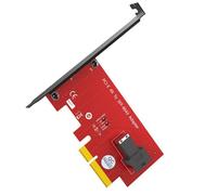 Tarjeta convertidora SFF 8643 a PCIeX4 para intercambio de datos rápido y fiable, conversión de actualizaciones, adaptador de fácil instalación