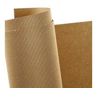 Tarjeta corrugada, hoja de 50 x 70 cm, peso 120 cm, 10 hojas