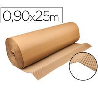 Carton Ondulado Q-Connect 0,90X25 M 250 G/M2 Kraft