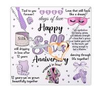 Tarjeta de 1, 2, 3, 4, 5, 6, 7, 8, 9, 10, 11, 12, 20 aniversario, con collar de corazón infinito para esposa, novia, ella, S, Cobre, 00 unidades