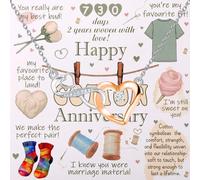 Tarjeta de 1, 2, 3, 4, 5, 6, 7, 8, 9, 10, 11, 12, 20 aniversario, con collar de corazón infinito para esposa, novia, ella, S, Cobre, 00 unidades