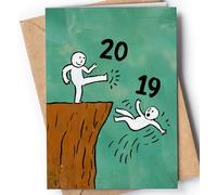 Tarjeta de 20 Cumpleaños - Tarjeta de Felicitación Graciosa para alguien que cumple 20 años - Regalo Original para 20 Cumpleaños para él, ella, hombre, mujer, mejor amigo, amiga - NUM 375