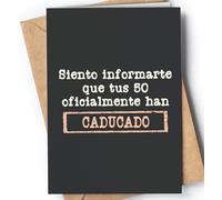 Tarjeta de 60 Cumpleaños - Tarjeta de Felicitación Graciosa para alguien que cumple 60 años - Regalo Original para 60 Cumpleaños para él, ella, hombre, mujer, mejor amigo, amiga - EU 190