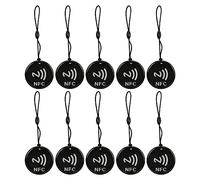 Tarjeta de acceso NFC, 10 unidades, tarjeta NFC de 8 Kbit, 13,56 MHz, 106 KBoud regrabable, tarjeta IC para estacionamiento de tarjetas de campus