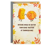 Tarjeta de Acciσn de Gracias de larga distancia de Hallmark (nada serνa mantequilla)