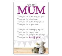 Tarjeta de agradecimiento para el día de la madre para mi mam