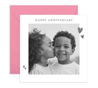 Tarjeta de amor dulce - Adorable beso joven amor - Tarjeta romántica para marido, esposa, novio, novia, prometido, él, ella, mujeres, hombres - Sweet Couple's - Viene con calcomanías