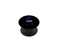 Tarjeta de Amor perdido de Color Morado Gráfico Morado PopSockets PopGrip Adhesivo