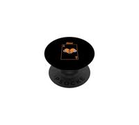 Tarjeta de Amor perdido de Color Naranja Gráfico Naranja PopSockets PopGrip Adhesivo