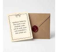 Tarjeta de amor y aniversario romántica, elegante tarjeta de felicitación con frase de amor para marido, esposa y pareja, tarjeta de aniversario de boda y San Valentín como prueba de amor, tarjeta