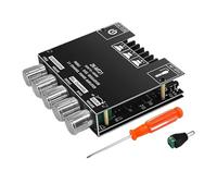 Tarjeta de amplificador de audio para altavoces - Amplificación de 2.1 canales | Tarjeta de amplificador de de sonido de altavoz para el hogar, el coche, el taller, los jugadores al aire