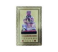 Tarjeta de amuleto chino - 2025 Tarjeta de bendición de Taisui para buena suerte | Amuleto protector para el éxito, la prosperidad y la energía | Tarjeta auspiciosa para