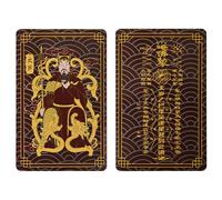 Tarjeta de amuleto de Feng Shui Tai Sui de plástico rojo Tai Sui 2025