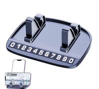 Tarjeta de aparcamiento temporal para coche, soporte adhesivo fuerte antideslizante, soporte para teléfono celular, para familia, hombres, mujeres, viajes, conducción, automóvil, estacionamiento en