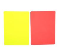 Tarjeta de árbitro de fútbol, Tarjetas Rojas y Amarillas Tarjetas de árbitro Amarillo para Partidos de fútbol, Entrenamiento, Juegos Deportivos