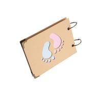 Tarjeta de asesoramiento para baby shower, 40 hojas, álbum de recortes con preguntas divertidas predicciones para futuros padres