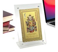 Tarjeta de bendición del festival de, recuerdo de cobre coleccionable, tarjeta de bendición del año del caballo, para suerte armonía éxito para, viajes, vacaciones familiares