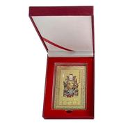 Tarjeta de bendición para festival de , recuerdo de riqueza de cobre, tarjeta de protección espiritual, para de éxito de armonía de la suerte, celebración del hogar