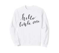 Tarjeta de Bienvenida Hello Little One Baby Sudadera