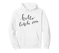 Tarjeta de Bienvenida Hello Little One Baby Sudadera con Capucha