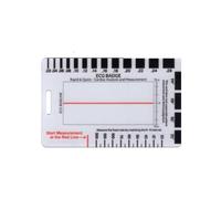 Tarjeta de bolsillo para ECG/ECG, herramienta de aprendizaje para enfermeras/técnicos, 3.5 x 2.6 pulgadas (ED004)