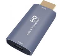 Tarjeta de captura de audio y vídeo Z51 USB hembra a HDMI 4K macho para transmisión en directo desde ordenador